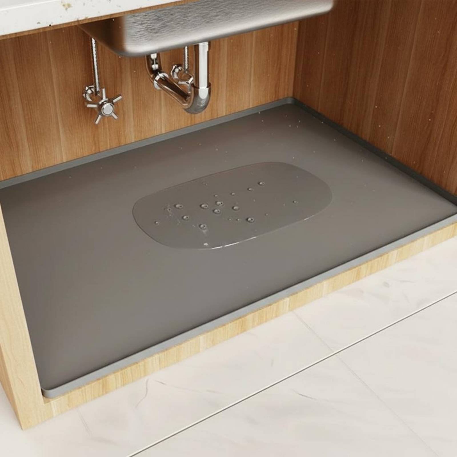 Home Cooking Recipes - Tapis de protection sous évier imperméable