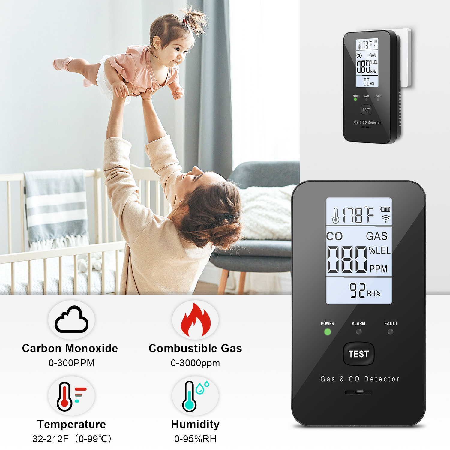 Détecteur combiné de gaz natur - Home Cooking Gas avis et prix
