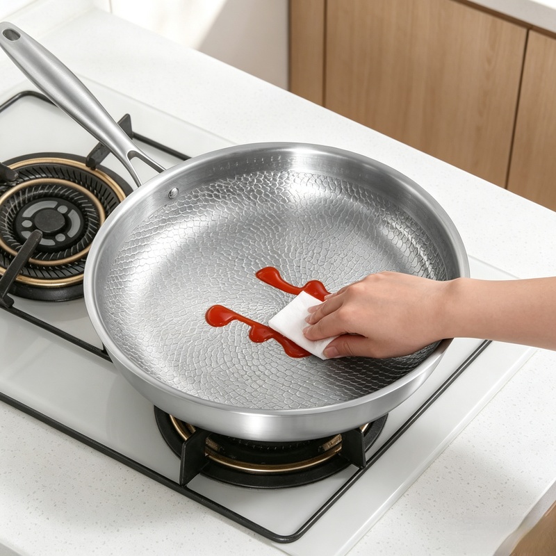Poêle à frire en titane pur no - Home Cooking Cookbook avis et prix