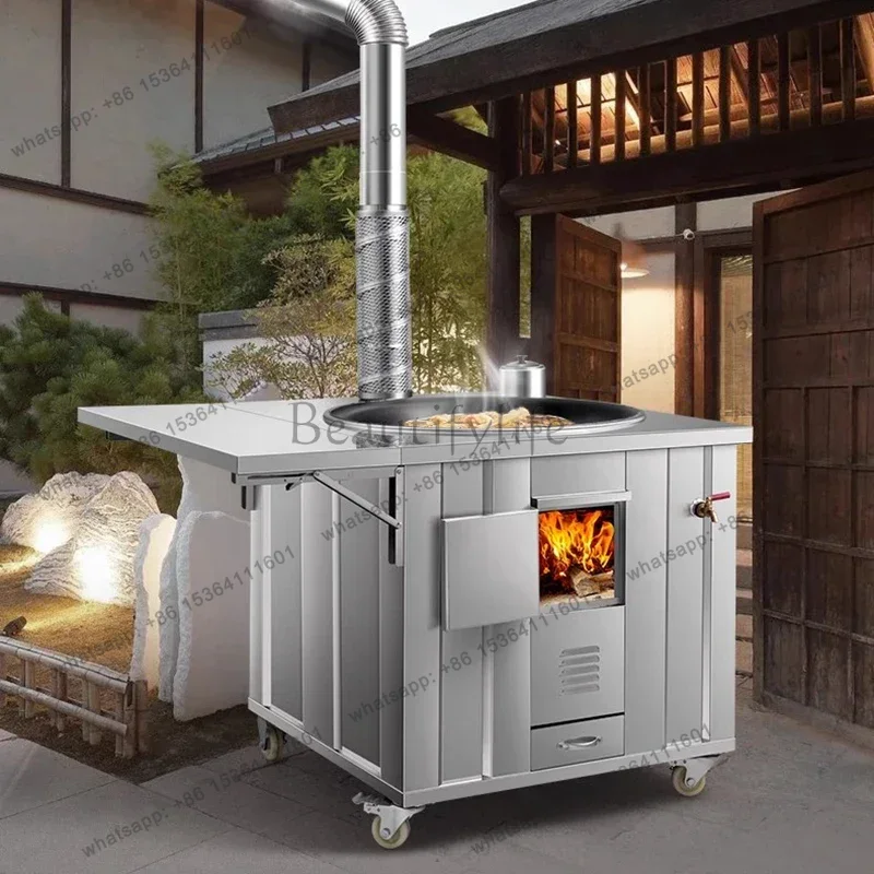 LS Poêles à bois en acier inox - Home Cooking Heater avis et prix