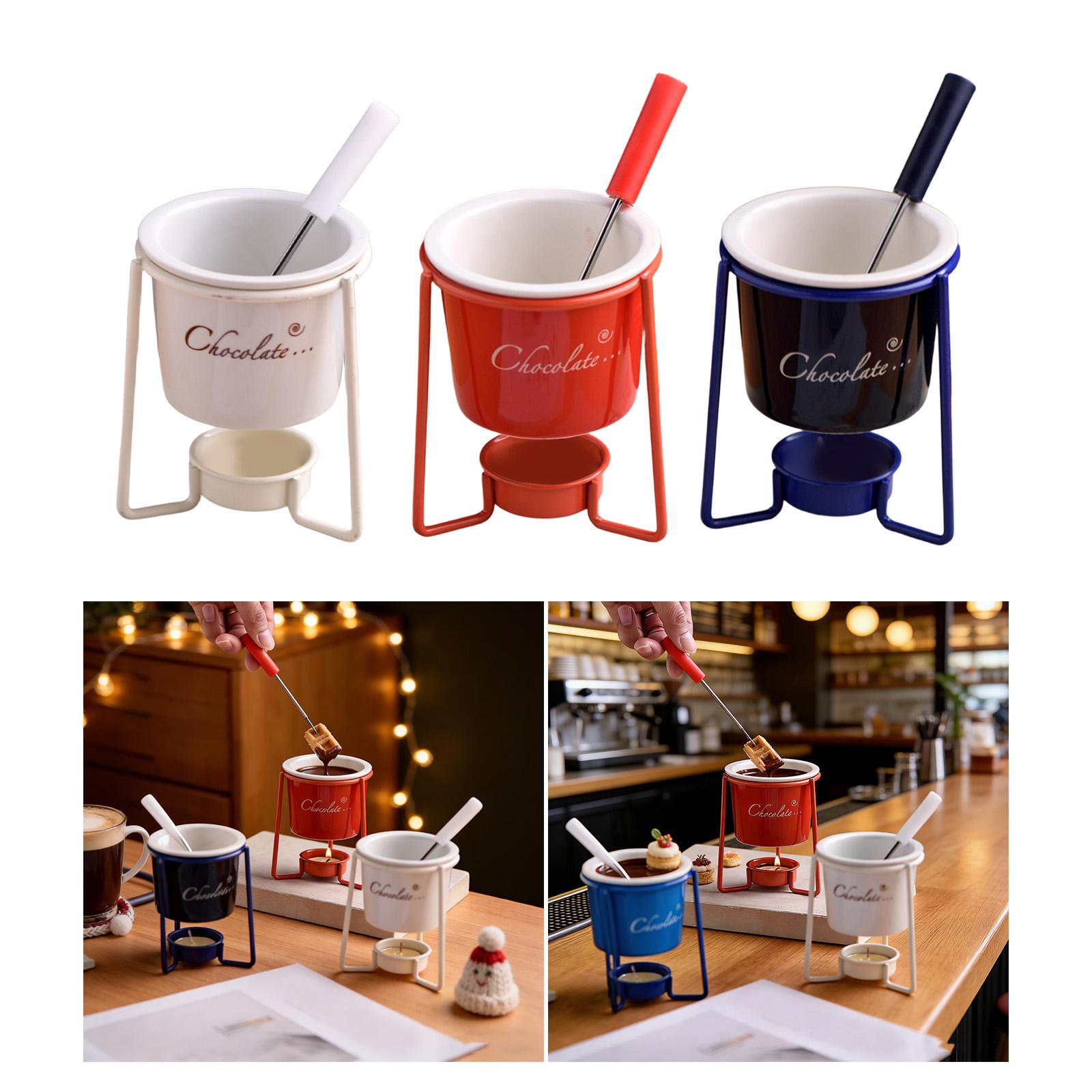 Kit de fondue en porcelaine po - Home Cooking Heater avis et prix